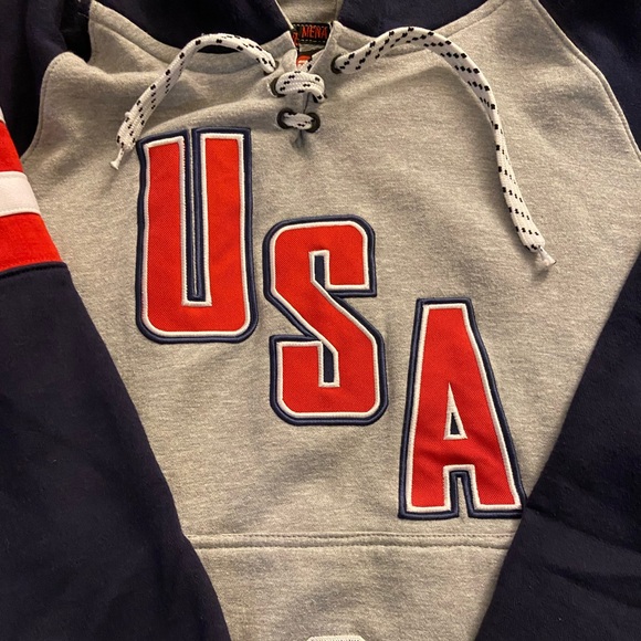 Menace Sport USA Hockey Hoodie Size Small. - Picture 3 of 4